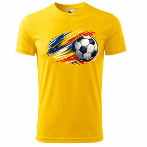 Tricou personalizat cu minge fotbal (adulti)