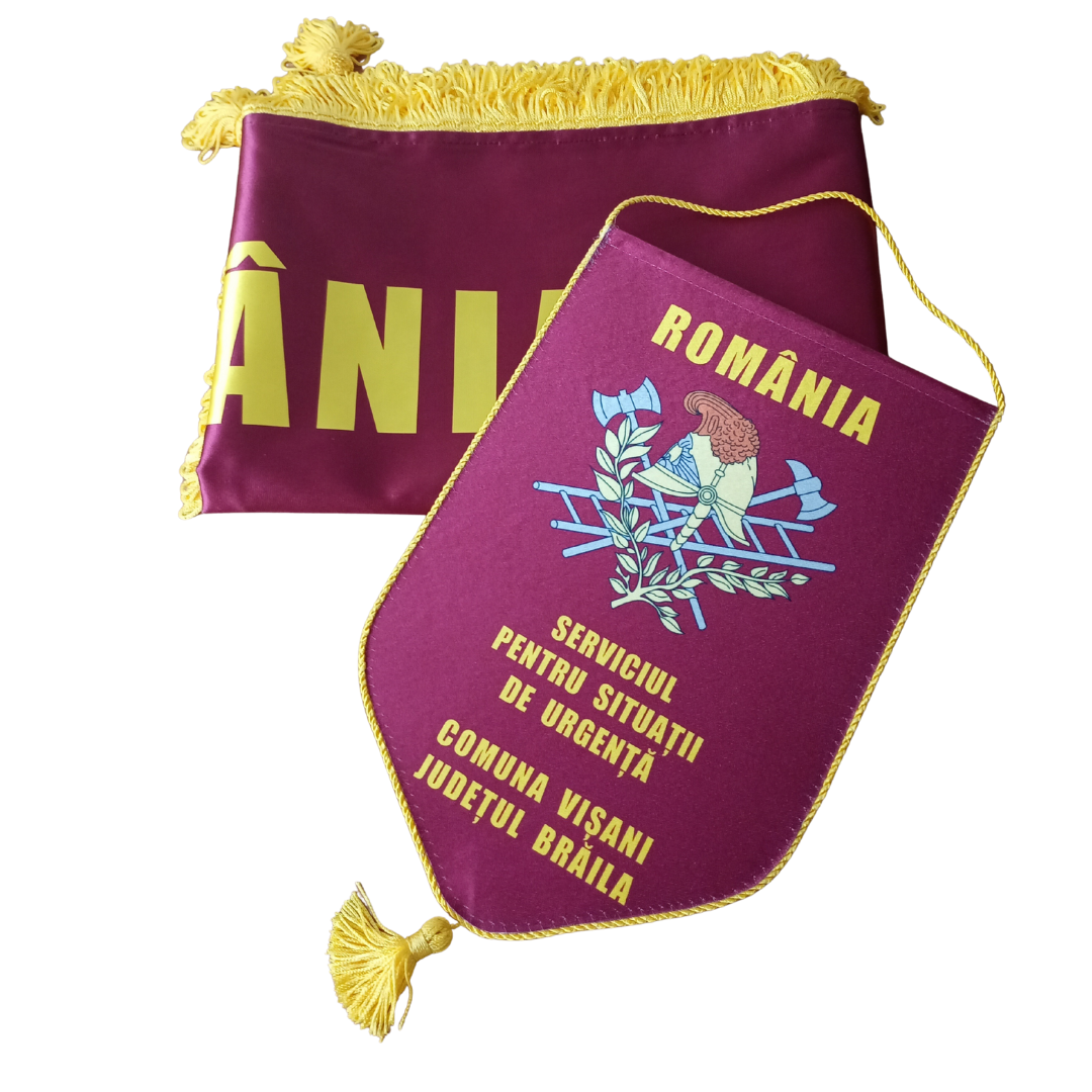 Set SVSU - Steag și fanion imprimate
