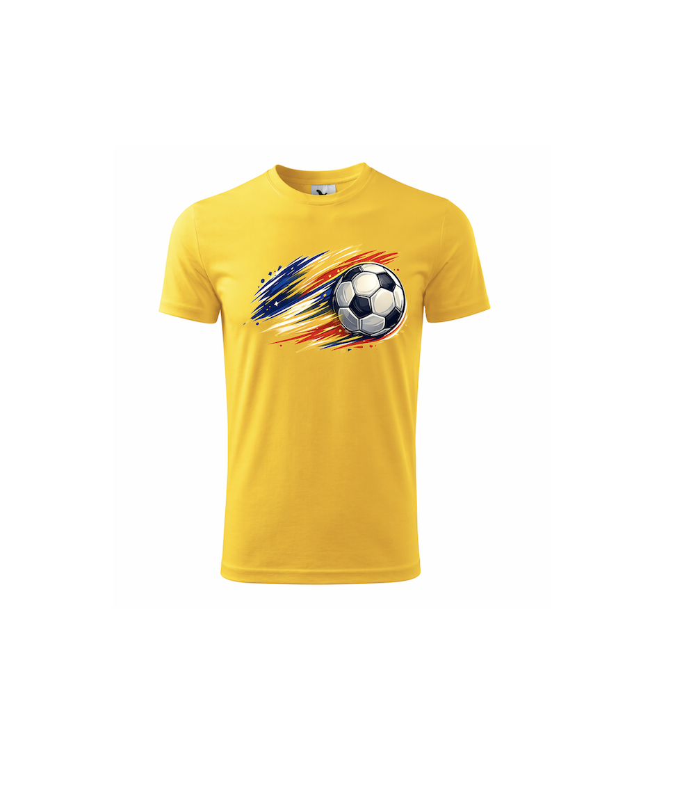 Tricou personalizat cu minge fotbal (copii)
