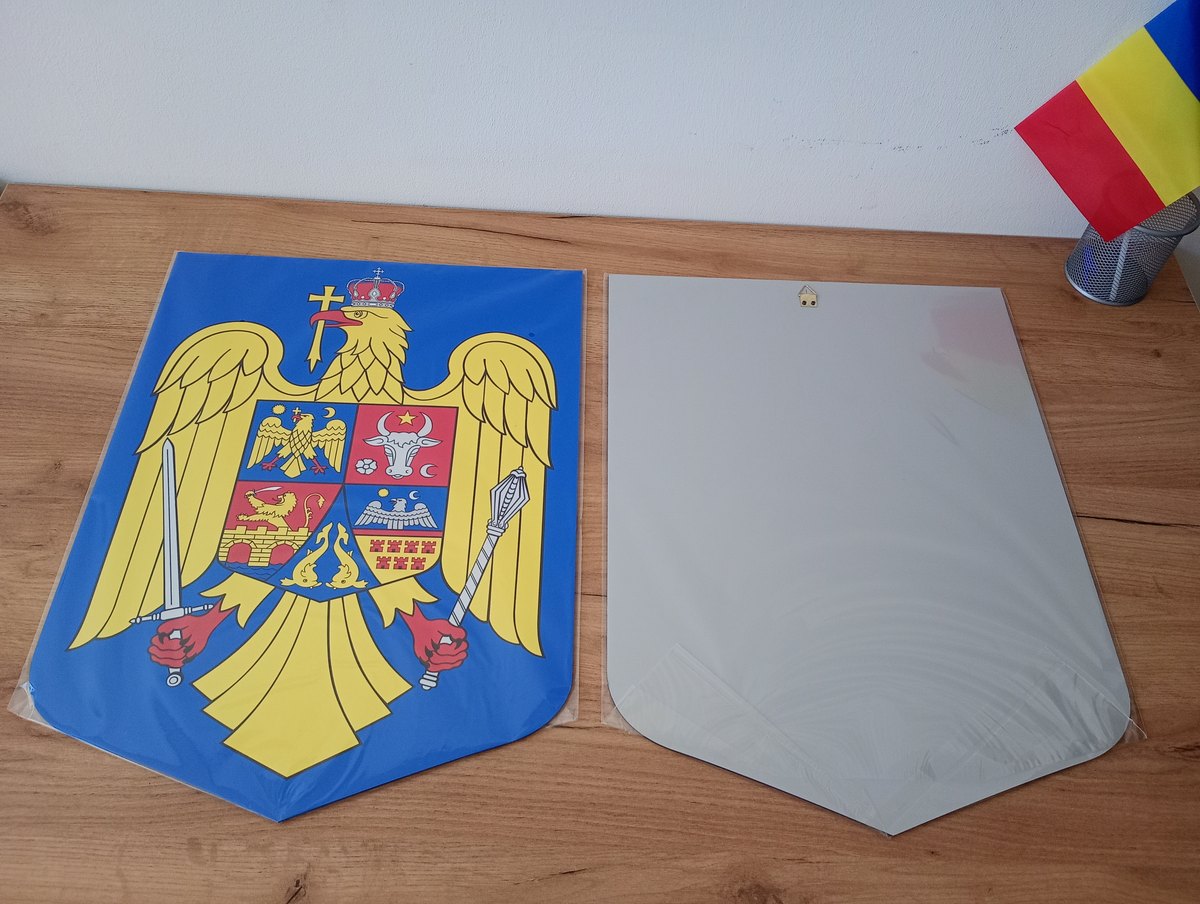 Stema Romaniei panou PVC